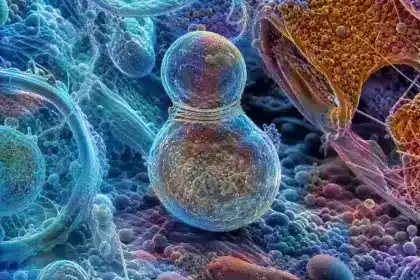Des scientifiques découvrent une partie encore jamais vue des cellules humaines, et elle ressemble à un bonhomme de neige portant une écharpe
