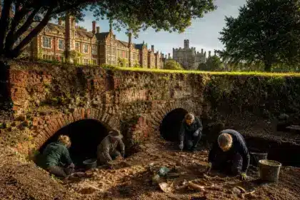 Des tunnels secrets datant d’Henri VIII découverts sous une école anglaise, sur le domaine où le roi vivait autrefois