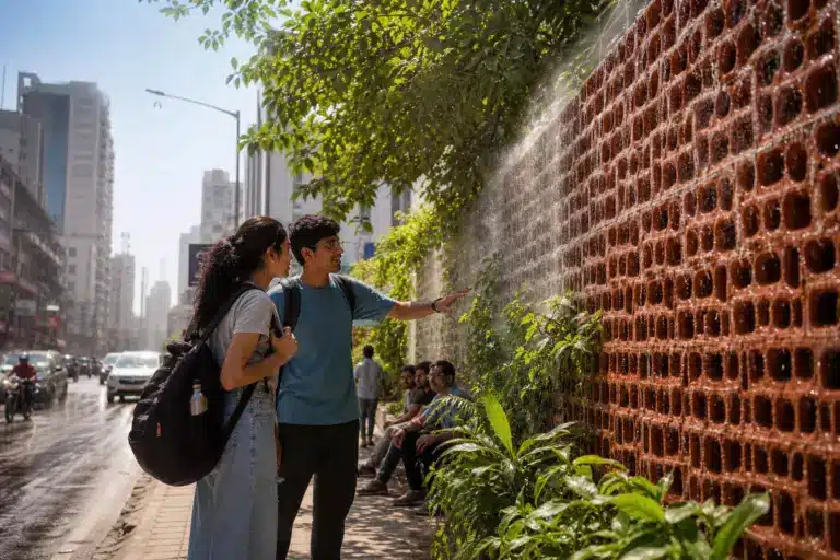 Deux étudiants inventent une brique qui rafraîchit les villes : ce n’est ni la climatisation ni la peinture blanche qui fait baisser la température