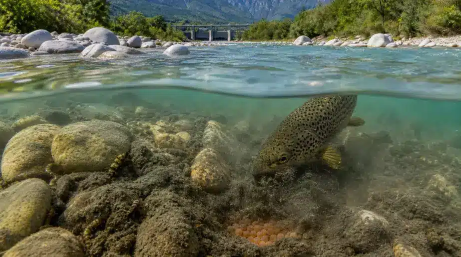Durance : depuis 1957, le lit de la rivière piégé par « une matière fine que les truites ne peuvent plus traverser »