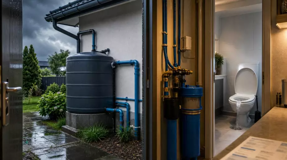 Eau de pluie dans les toilettes : la ligne de la facture qui ne baissera jamais, et l’obligation oubliée depuis 2007