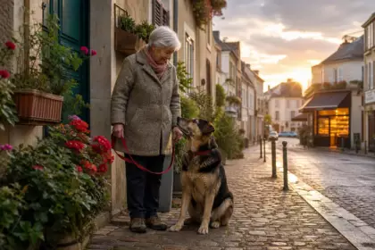 Elle adopte à 70 ans un berger allemand de 8 ans abandonné au refuge : les journées que cela a complètement transformées