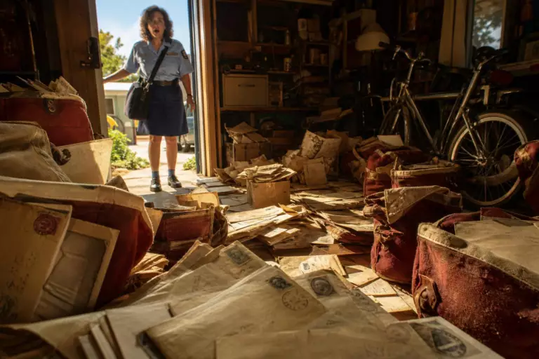Elle remplace un collègue absent en 1988 et ouvre un garage : à l’intérieur, 400 lettres qui auraient dû être distribuées trois ans plus tôt