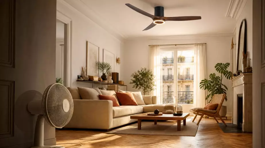 En 2026, plus personne ne pose de ventilateur dans le salon : on le remplace par ce plafonnier vendu chez Leroy Merlin