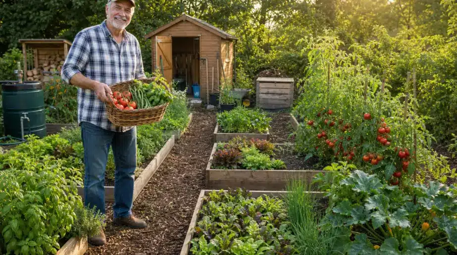 En deux jours, ce retraité réorganise entièrement son potager : « Je gagne désormais du temps à chaque passage »