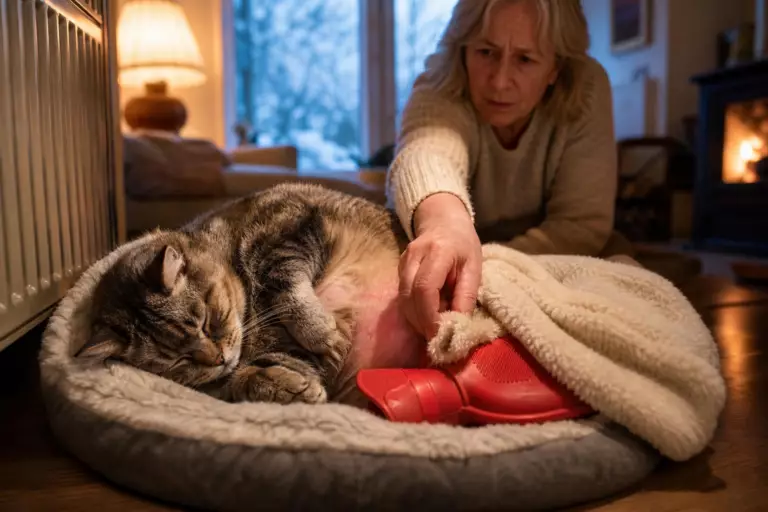 En hiver, ce réflexe de nombreux propriétaires de chats d’intérieur provoque des brûlures que les vétérinaires voient chaque année