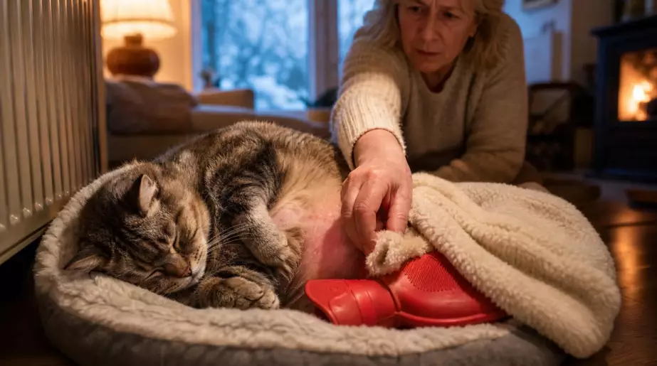 En hiver, ce réflexe de nombreux propriétaires de chats d’intérieur provoque des brûlures que les vétérinaires voient chaque année