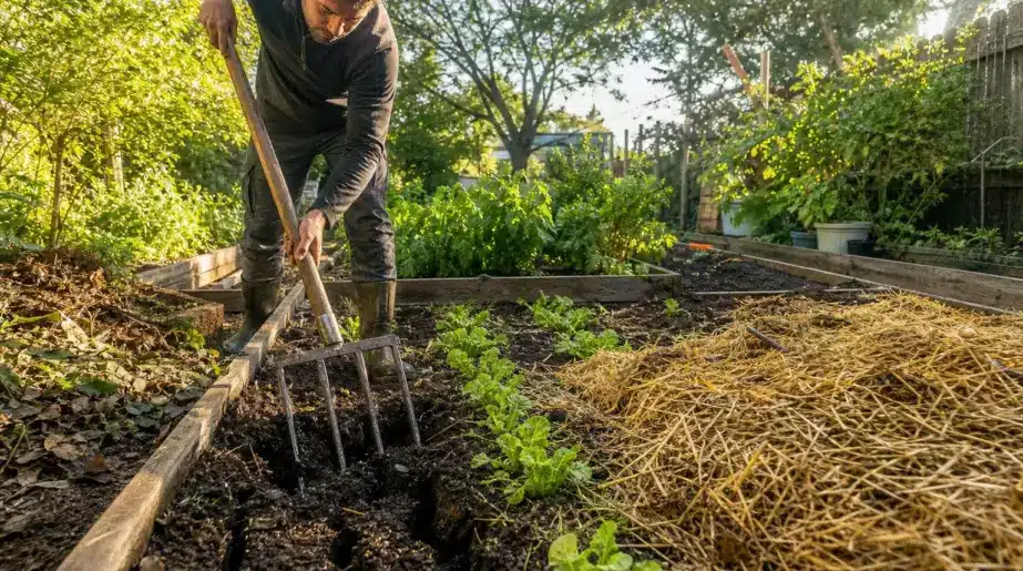 En trois heures, ce propriétaire améliore son sol devenu compact : « Je croyais devoir remplacer toute la terre »