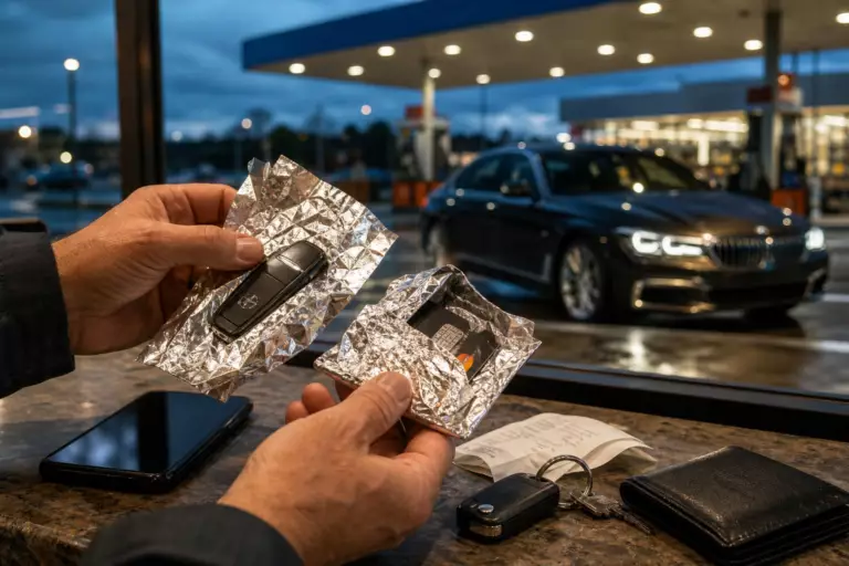 Envelopper sa carte bancaire et ses clés de voiture dans du papier aluminium : à quoi ça sert vraiment et pourquoi c’est recommandé