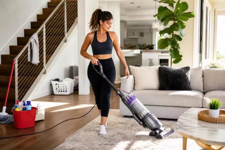 Faire le ménage, c’est du sport ? Les calories dépensées selon les tâches
