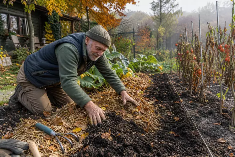 Fin septembre, ce retraité prépare déjà ses plantations du printemps : « Cette étape va me faire gagner beaucoup de temps »