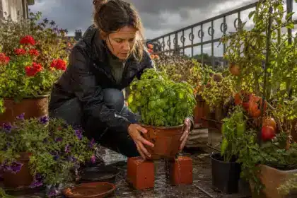 Fin septembre, cette jardinière sauve ses plantations après plusieurs semaines de pluie : « Je croyais que tout était perdu »