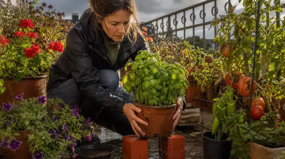 Fin septembre, cette jardinière sauve ses plantations après plusieurs semaines de pluie : « Je croyais que tout était perdu »