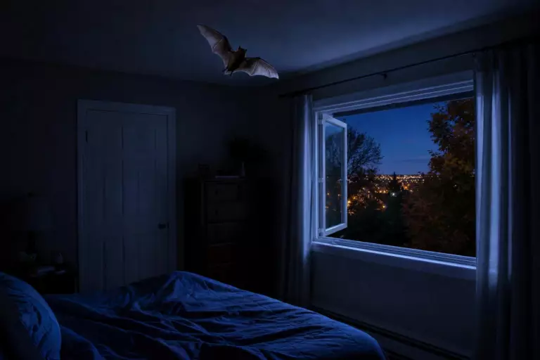 Fin septembre, coupez l’éclairage et isolez la pièce : cette méthode laisse l’animal nocturne retrouver l’air libre