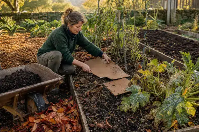 Fin septembre, elle prépare son jardin pour l’automne : « Cette méthode m’a évité de retourner toute la terre »
