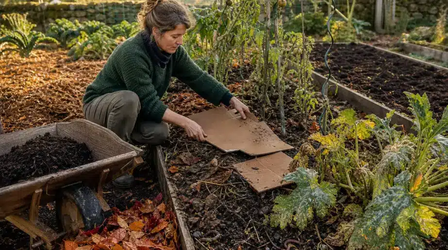 Fin septembre, elle prépare son jardin pour l’automne : « Cette méthode m’a évité de retourner toute la terre »