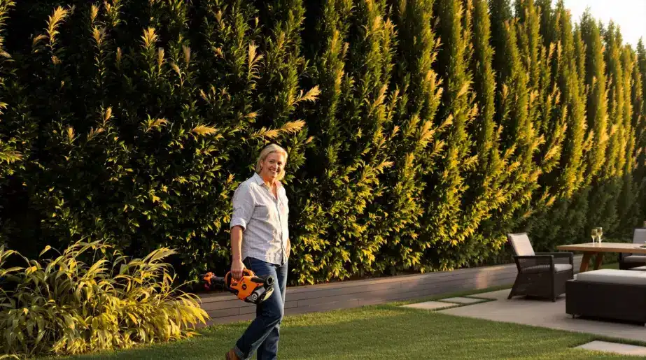 Fini la haie qu’on taille tout l’été : en 2026, les jardins chics la remplacent par cette plante de 3 m