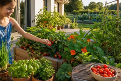 Fini le grand potager au fond du jardin : les propriétaires sont toujours plus nombreux à choisir le snack garden