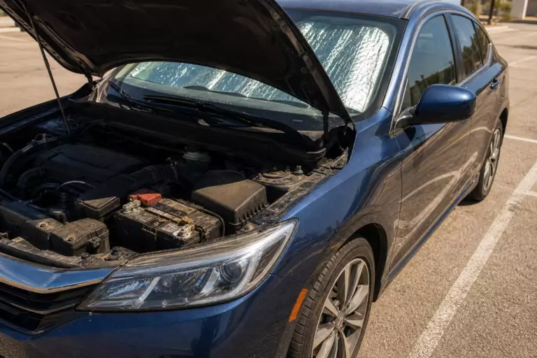 Garer sa voiture au soleil tout l’été : ce qui vieillit en premier, et ce n’est pas la peinture