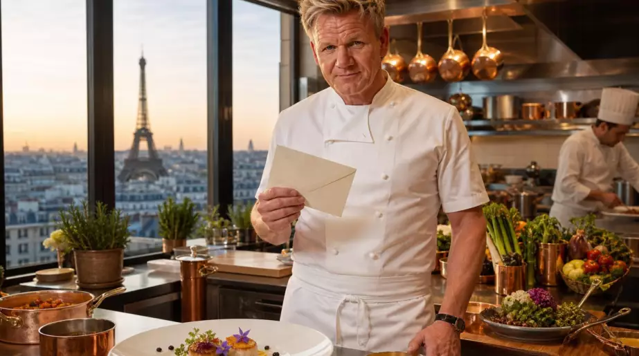 Gordon Ramsay, 3 étoiles Michelin, confie son plus grand rêve : « J’enverrai mon CV à Paris »