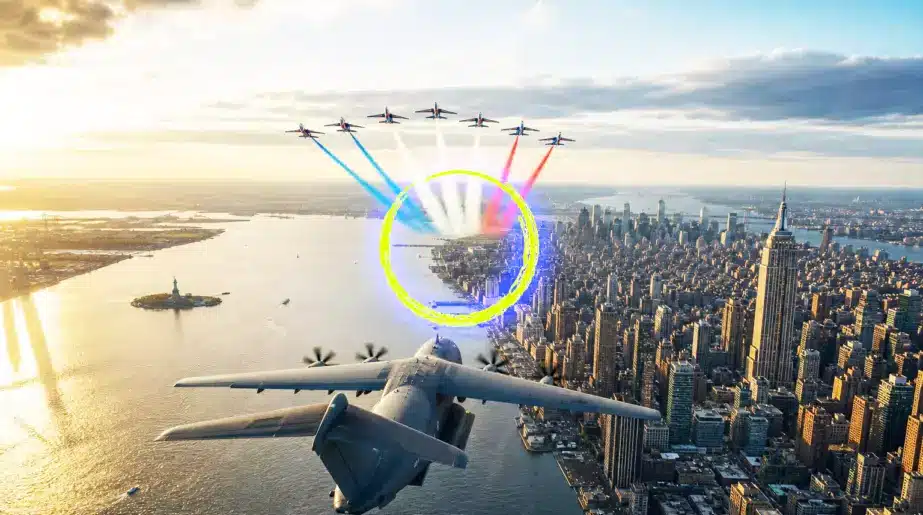 Il guidait la Patrouille de France dans le ciel de New York : le parcours hors du commun de ce pilote