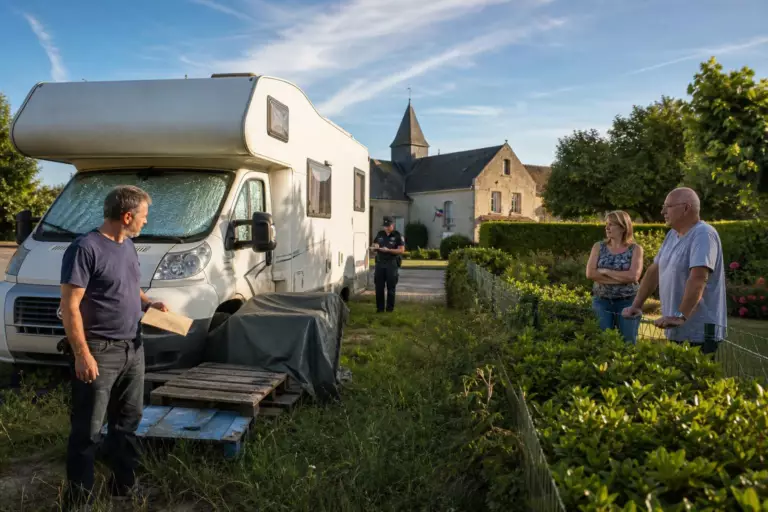 Il laisse son camping-car sur sa parcelle pendant plusieurs mois : la mairie réclame des explications après des plaintes