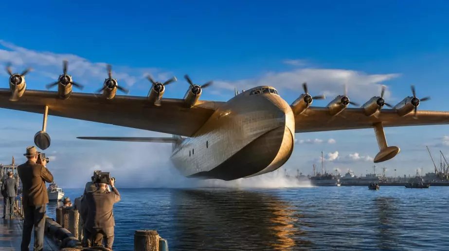 Il n’a volé qu’une minute en 1947 : l’histoire du plus grand hydravion du monde, 97,8 mètres d’envergure et entièrement en bois