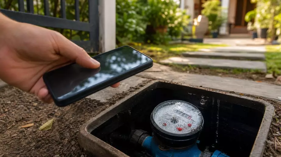 Il photographie son compteur d’eau chaque 1er du mois : au bout d’un an, une fuite invisible est apparue dans les chiffres