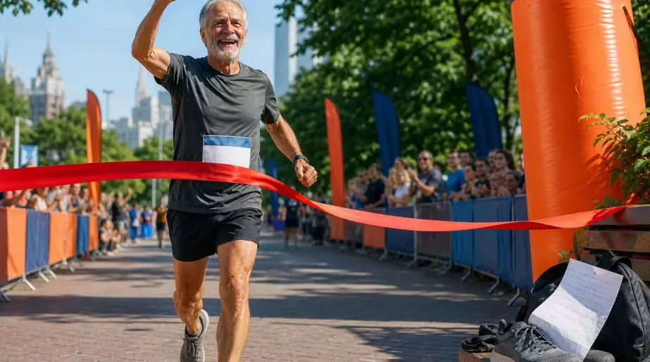 Il se met à courir à 65 ans et boucle son premier semi-marathon à 68 : le plan qu’il a suivi tient sur une seule page