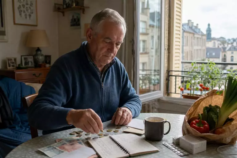 Il vit avec 1 100 euros de retraite en Normandie : son budget détaillé poste par poste