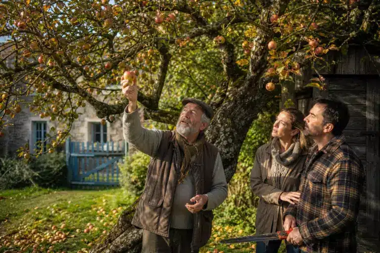 Ils achètent une maison en 2011 et veulent abattre le vieux pommier du fond du jardin : treize ans plus tard, un pépiniériste leur apprend ce qu’il vaut vraiment