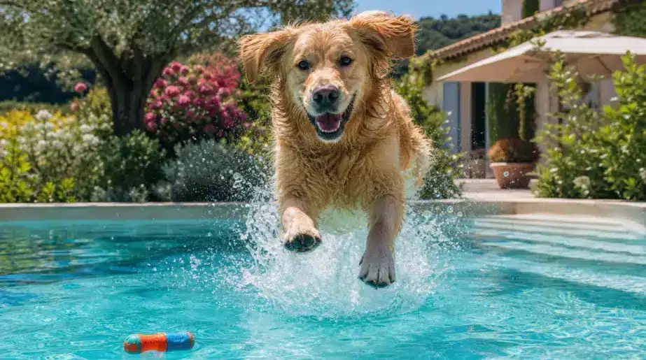 Ils sautent dans la piscine comme de vrais vacanciers : 15 photos de chiens qui vivent leur meilleur été