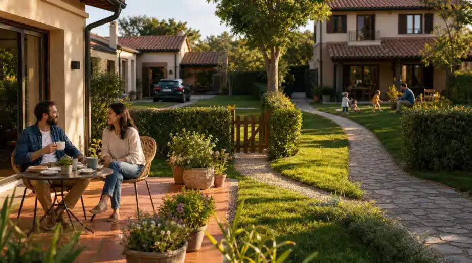 Ils vivent à quelques mètres de leurs parents sur le même terrain : six mois plus tard, ils instaurent des horaires et tout change