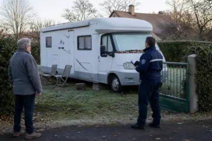 Jérôme gare son camping-car sur son terrain pendant huit mois : au premier gel, un agent municipal sonne au portail