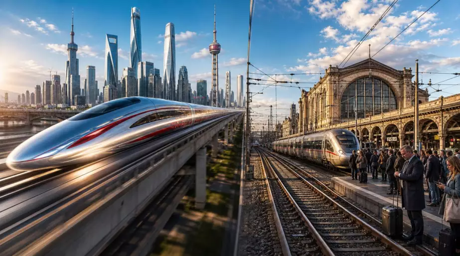 La Chine construit des trains capables de dépasser les 600 km/h tandis que l’Europe réfléchit encore à la prochaine génération ferroviaire