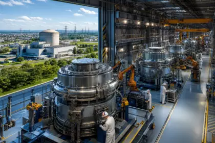 La France veut devenir l’un des leaders mondiaux des petits réacteurs nucléaires avec une technologie conçue pour être fabriquée en série