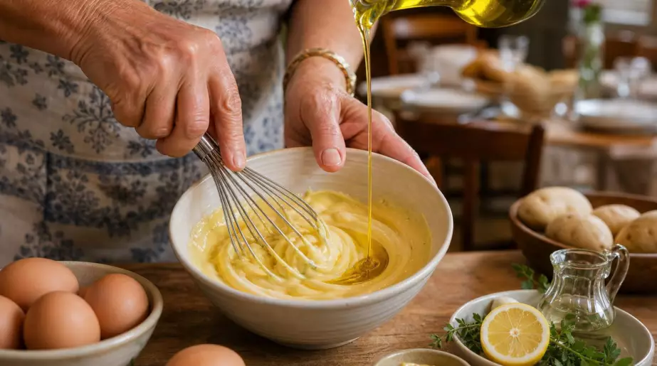 La mayonnaise qui ne rate jamais : le détail de température que les grands-mères connaissaient