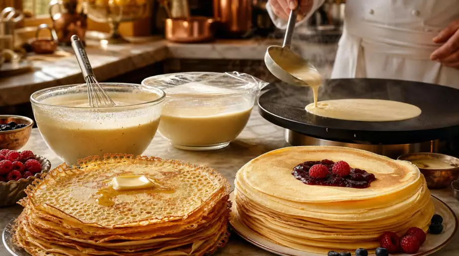 La pâte à crêpes doit-elle vraiment reposer ? Un chef pâtissier a fait le test, avec et sans