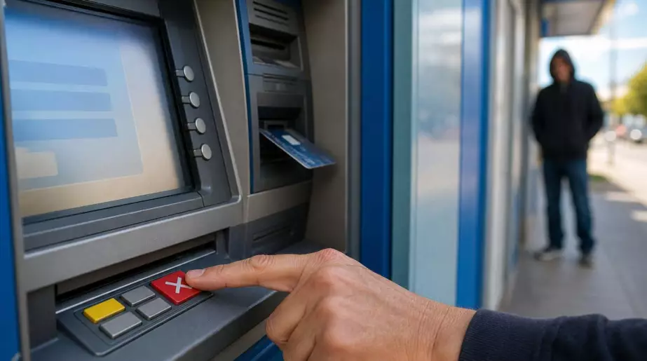 Le distributeur a avalé votre carte bancaire ? Voici le bouton sur lequel appuyer avant même de quitter l’agence