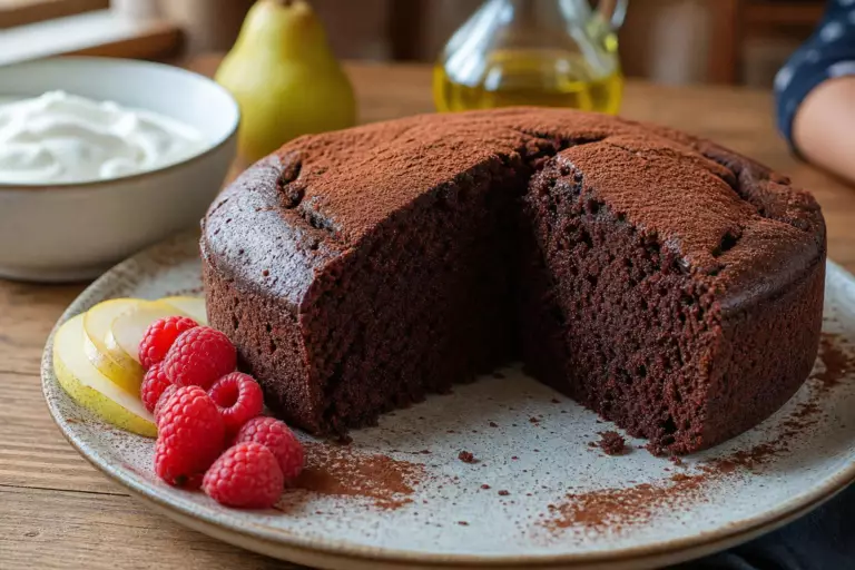 Le gâteau moelleux express au yogourt qui simplifie le goûter