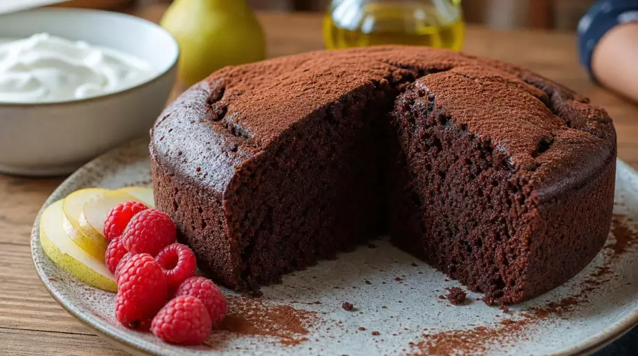 Le gâteau moelleux express au yogourt qui simplifie le goûter