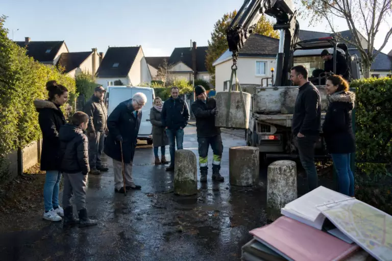 Le maire bloque un terrain avec des plots en béton : neuf familles saisissent la justice et obtiennent gain de cause