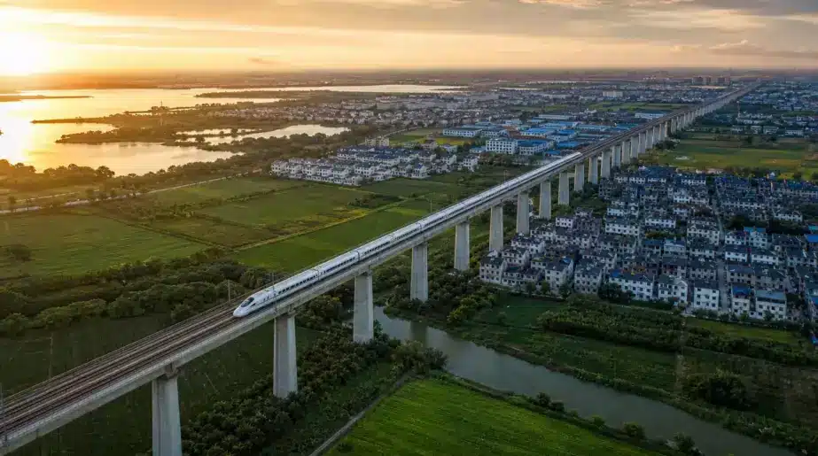 Le plus long pont du monde se trouve en Chine : 164 kilomètres de long, perché à 30 mètres de hauteur