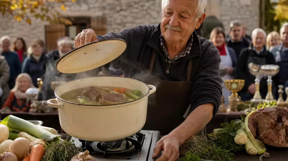 Le pot-au-feu de Robert, 76 ans, remporte le concours du village depuis 12 ans : il ne laisse jamais l’eau bouillir
