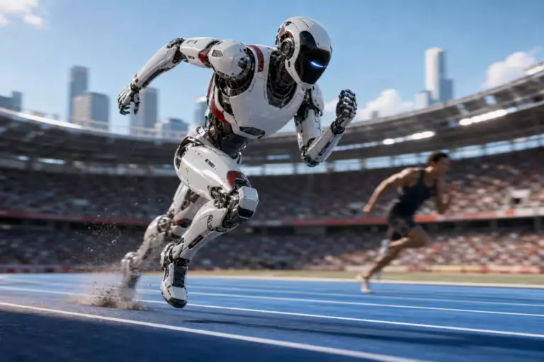 Le record du 100 mètres d’Usain Bolt pulvérisé par un robot humanoïde chinois