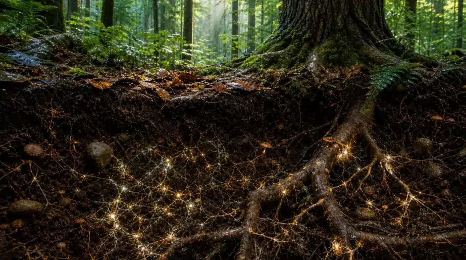 Les arbres communiquent-ils entre eux ? Ce que la science sait vraiment des réseaux de champignons sous la forêt