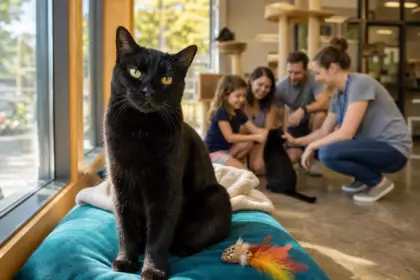 Les chats noirs restent plus longtemps dans les refuges : ce que les bénévoles ont mis en place pour inverser la tendance
