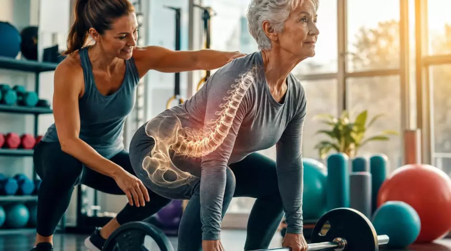Les femmes qui soulèvent des poids après 60 ans : les effets sur les os mesurés par les chercheurs