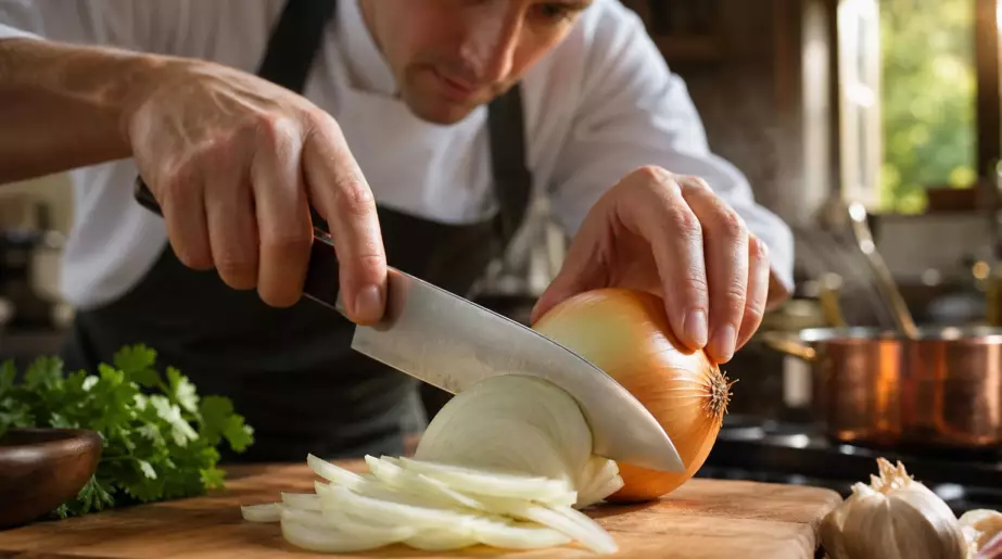 Les oignons qui font pleurer : la solution des chefs n’est ni l’eau ni le frigo