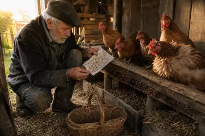 Les poules de Bernard pondaient 5 œufs par jour, puis plus rien : ce n’était ni le froid ni un renard, mais un détail dans le poulailler